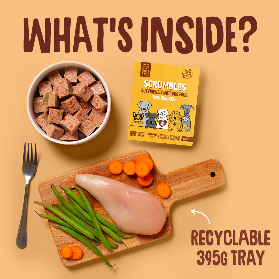 Grain Free Chicken Wet Dog Food (395g) - Image 6